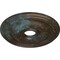 Ekena Millwork Bradford Medallion (Canopies up to 4 3/8"), 18 1/8"OD x 3 3/4"ID x 1 1/8"P, Bronze Blue Patina CM18BRBBS - alternate 3